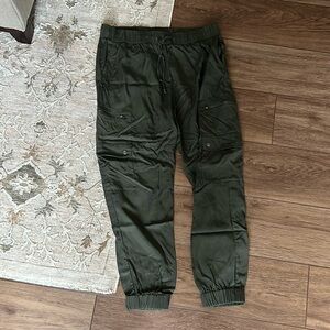 Banana republic factory Tencel jogger cargos